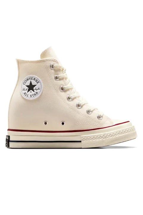 Sneakers Chuck 70 Wedge A12562C 286-egret/black/red