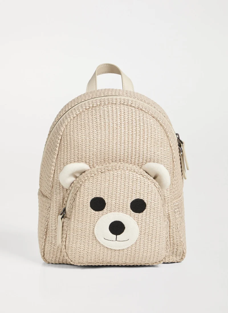 Раница мече 'Raffia effect' Brunello Cucinelli Kids