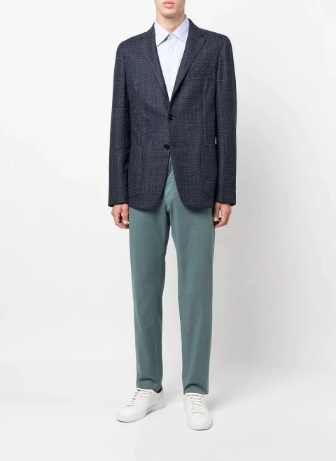 Риза от памук Zegna — снимка 14