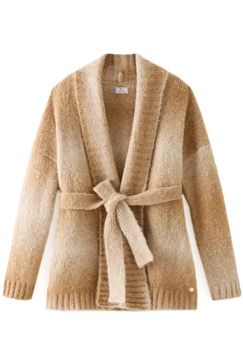 Жилетка Check Wool CFWWKN0233FRUF0695 7391 suede brown