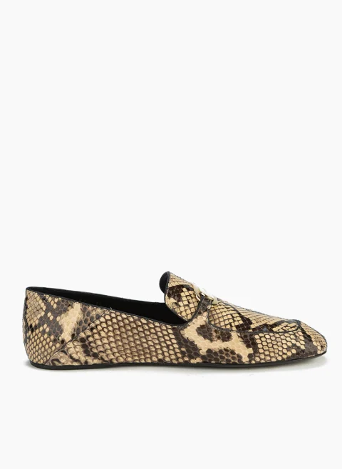 Мокасини с метален детайл Ferragamo — снимка 4