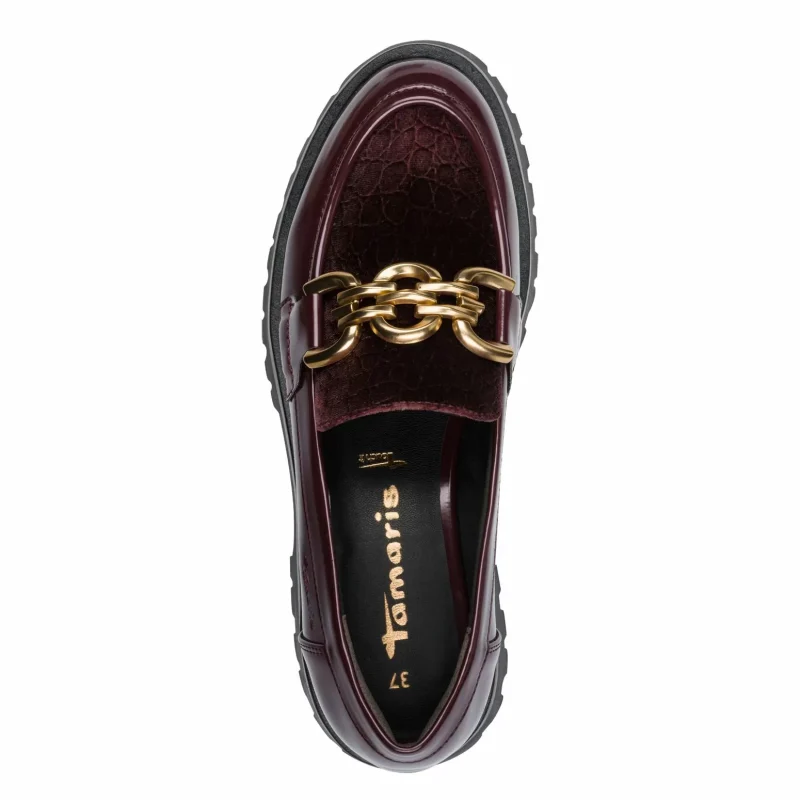 Дамски Лоуфър TAMARIS – 1-24759-45-537 MERLOT — снимка 5