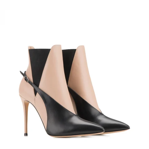 Дамски боти в два цвята Casadei — снимка 8