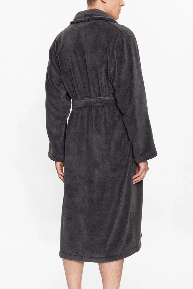 халат L/S Shawl-Lounge-Robe 714899683003 A6644 dark slate — снимка 2