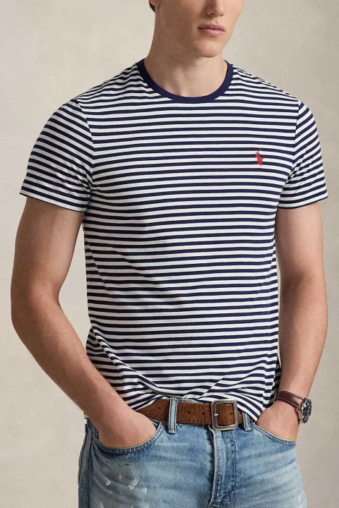 T-Shirt Jersey-Ssl 710956828502 410 navy — снимка 2