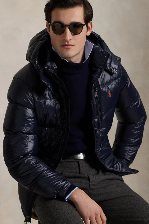 Яке Grhm Jkt-Insulated-Bomber 710968281002 410 navy — снимка 2