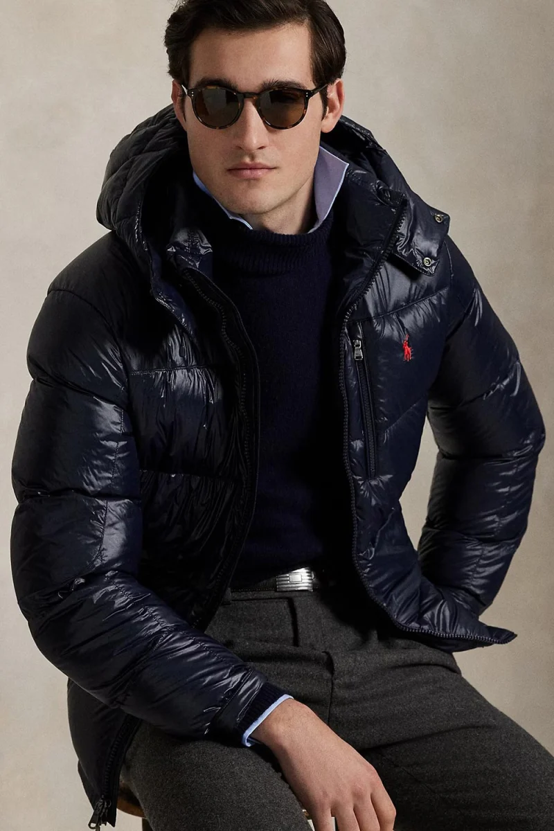 Яке Grhm Jkt-Insulated-Bomber 710968281002 410 navy — снимка 2