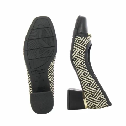 Токчета PICCADILLY – 748022 PRETO/PRETO — снимка 4