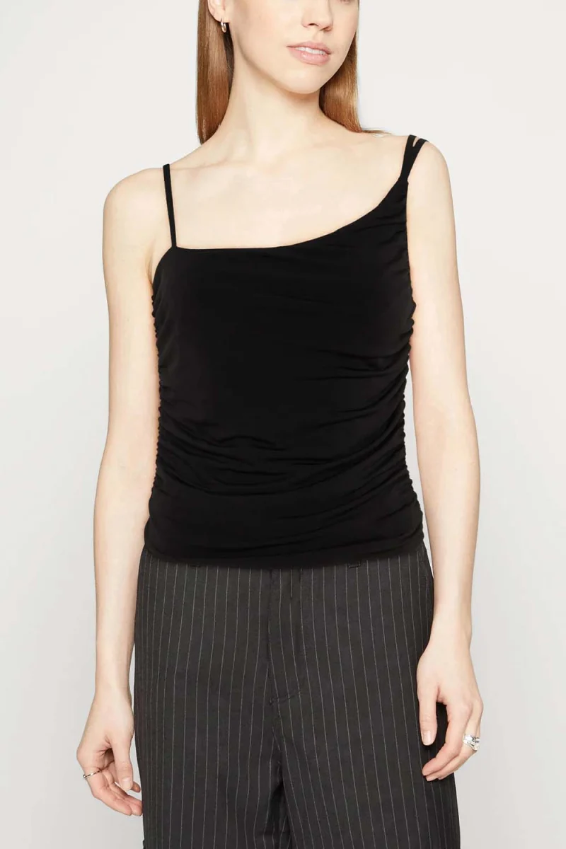 Top Vmezra Rouching Singlet Vma 10286955 C-N10 black — снимка 2