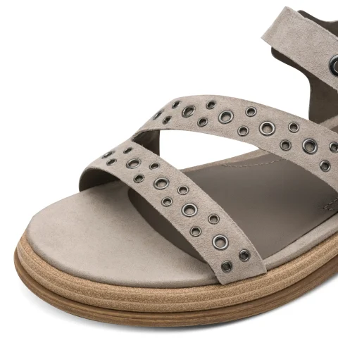 Дамски Равни Сандали TAMARIS – 1-28217-46-341 TAUPE — снимка 4