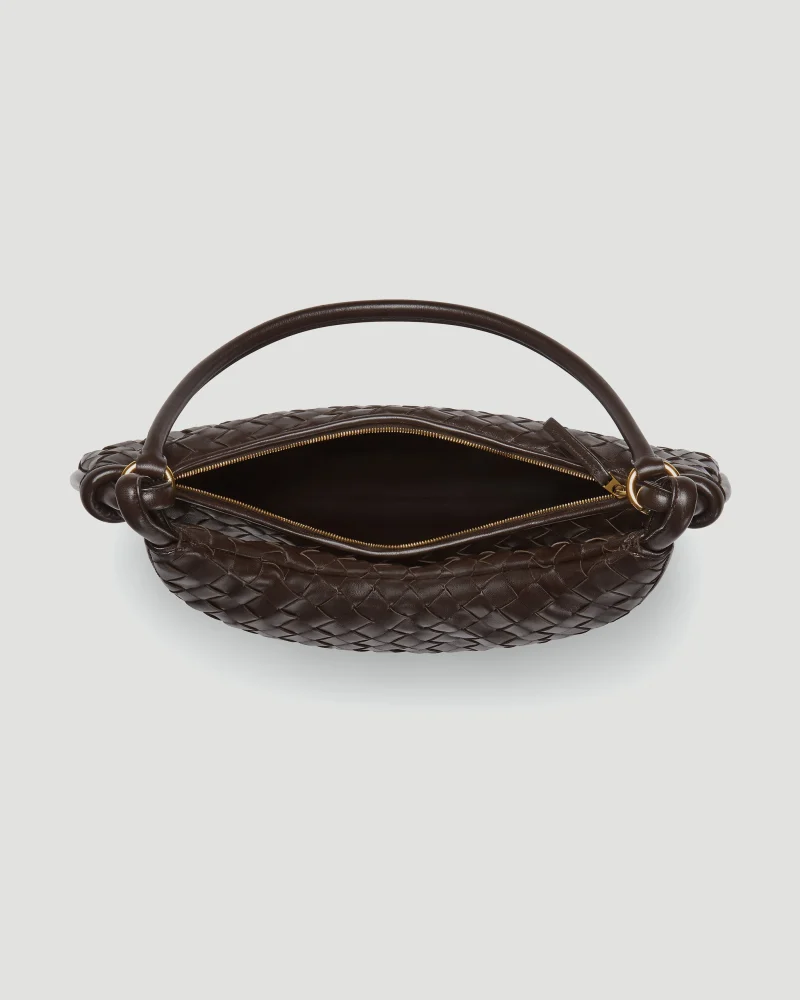 Gemelli Large Leather Shoulder Bag — снимка 7