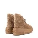 Дамски бежови боти с платформа Casadei — снимка 6