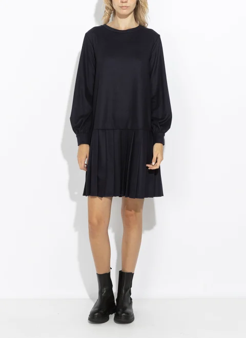 Рокля с плисиран мотив Weekend Max Mara Wkdnavetta — снимка 2