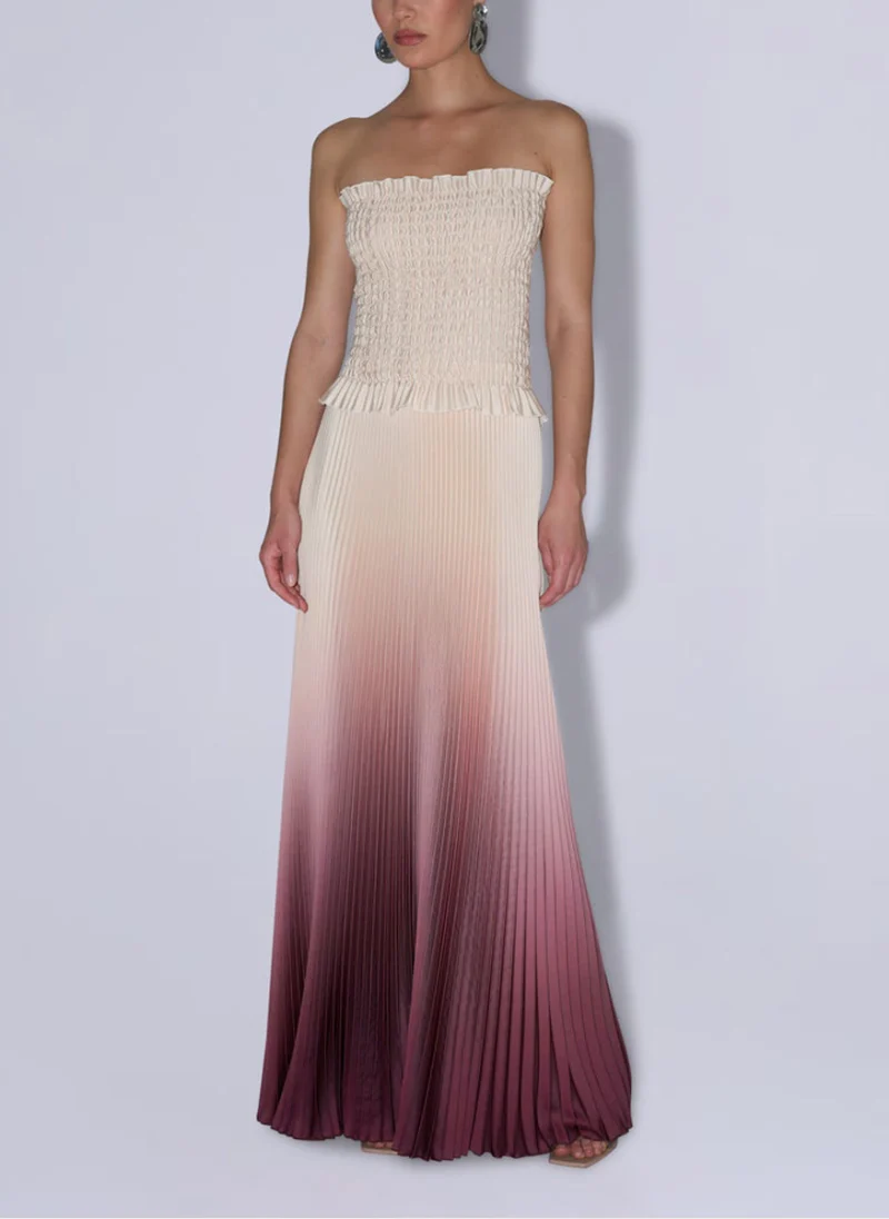 Рокля с омбре ефект 'Maya Gown' L'idee Woman — снимка 4