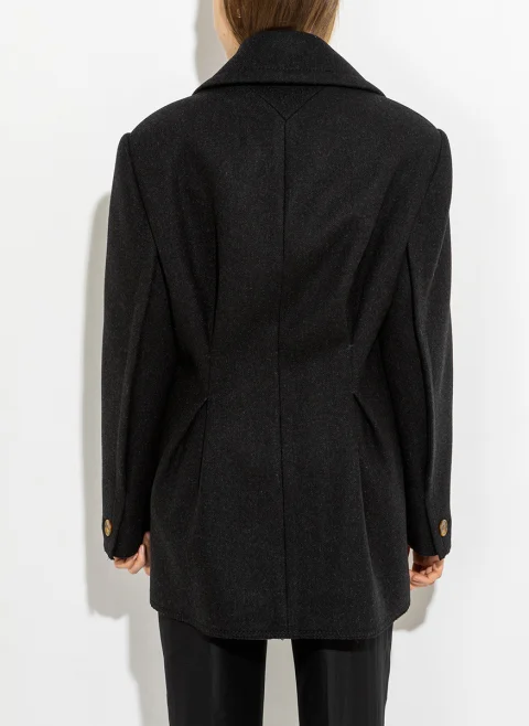Палто `Oversized` Lanvin — снимка 4