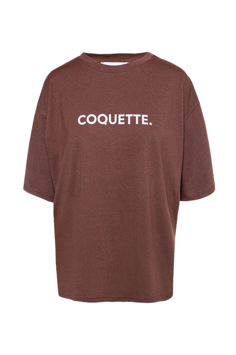 T-Shirt Coquette 1620.37 brown