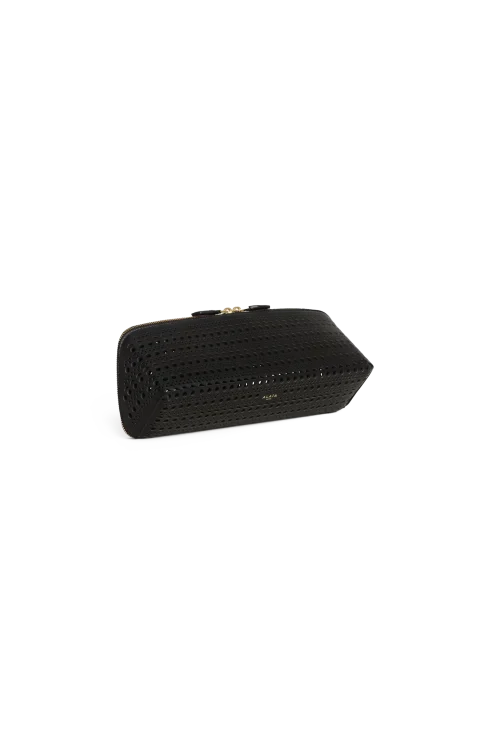 Delta Clutch in Perforated Vienne Calfskin — снимка 2