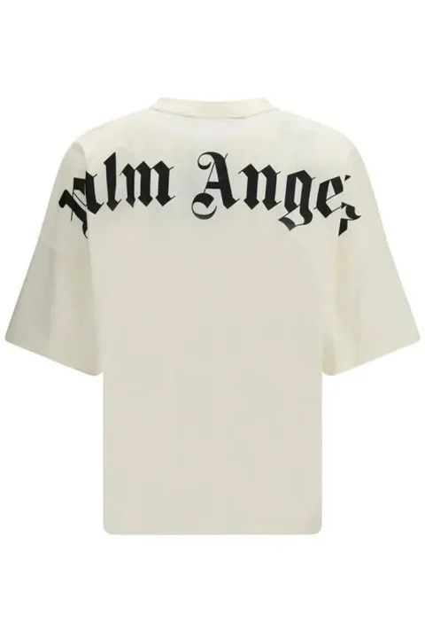 T-Shirt Classic Logo Over PAMAA005JR002-0310 off white-black — снимка 2