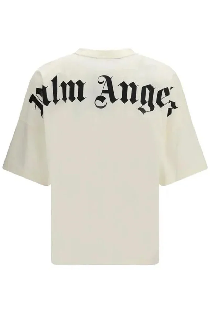 T-Shirt Classic Logo Over PAMAA005JR002-0310 off white-black — снимка 2