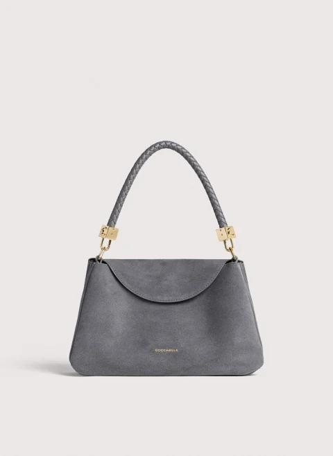 Велурена чанта Coccinelle Tiggy Small — снимка 6