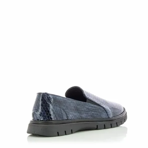 Дамски Ежедневни VERONELLA – 19176 FLEXX DARK BLUE SNAKE — снимка 3