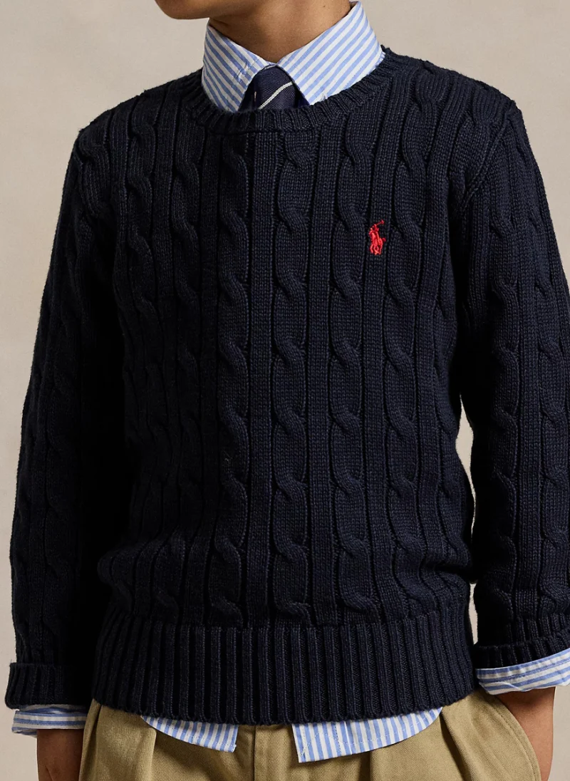 Пуловер 'Cable-Knit' Ralph Lauren Kids 2-7 — снимка 2