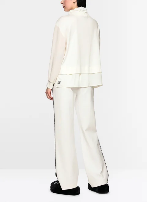 Суитшърт 'Waterfall-style collar' Marc Cain Sports — снимка 3