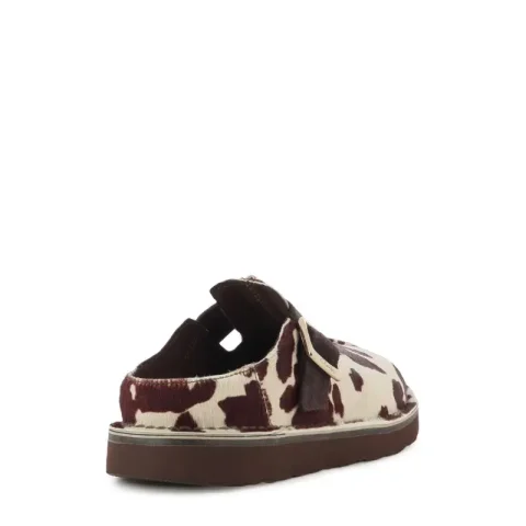 Сабо CLARKS – 26186592 SOLSBURY MULE COW PRINT — снимка 2