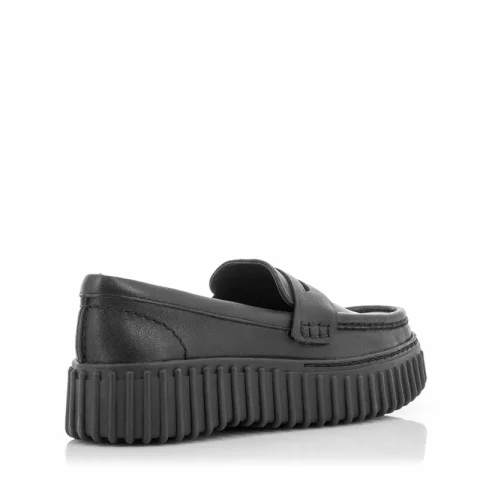Дамски Лоуфър CLARKS – 26174870 TORHILL PENNY BLACK — снимка 3