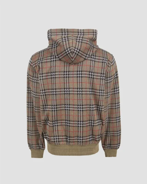 Check Jacquard Hoodie — снимка 2