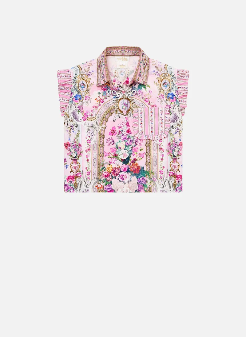 Риза с принт 'Palatial pastels' Camilla Kids
