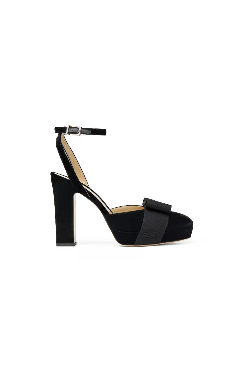 Fendi After 9 Slingbacks in Black
