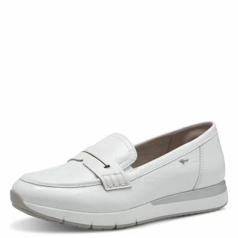 Дамски Мокасини Tamaris COMFORT – Tamaris COMFORT WHITE PATENT — снимка 3