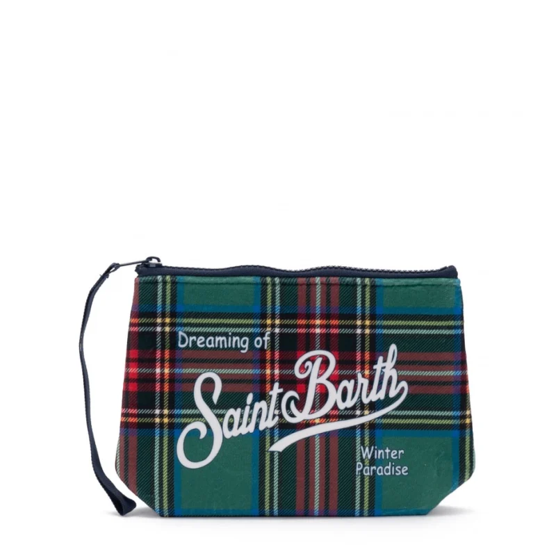 Чантичка с каре Aline Wool SAINT BARTH