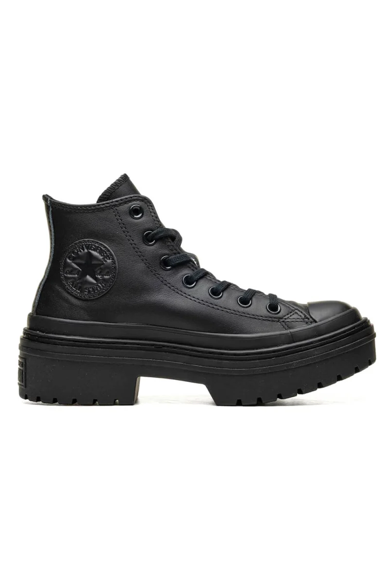 Sneakers Chuck Taylor All Star Lugged Heel Leather Platform A10369C 001-black/black/black