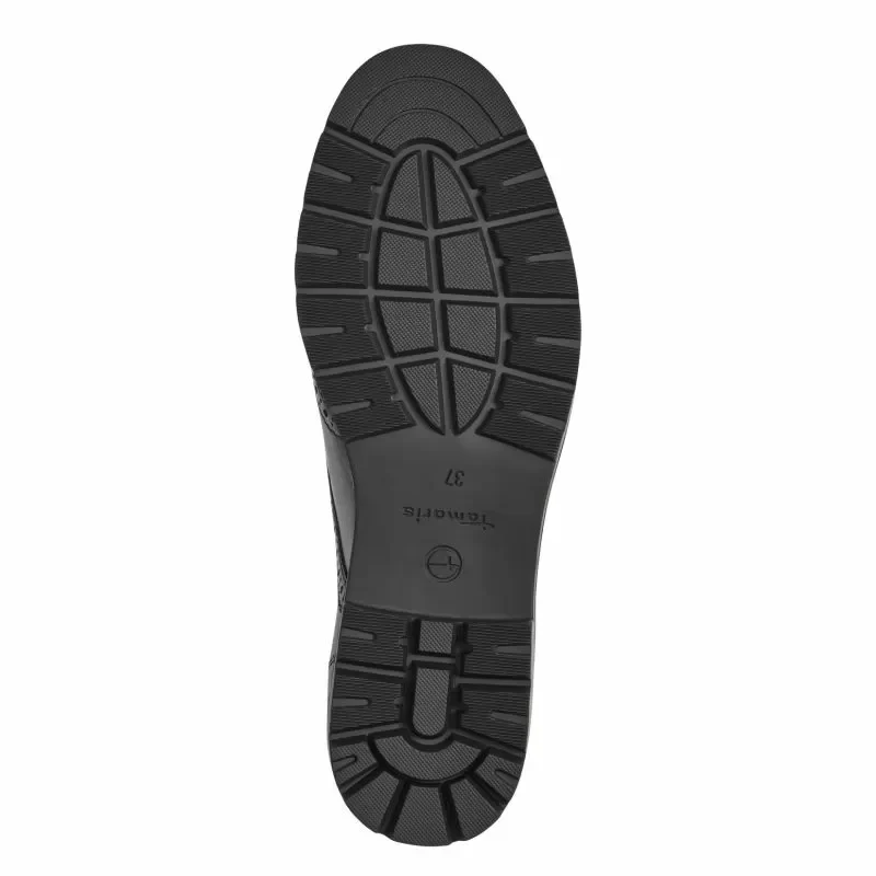 Дамски Ежедневни TAMARIS – 1-23200-41-003 BLACK LEATHER — снимка 6