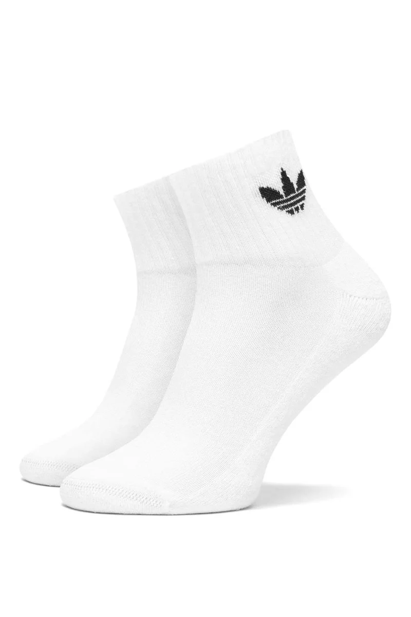 Чорапи (Pack of 6) 1/4 Socks 6P White IJ5627 white — снимка 2