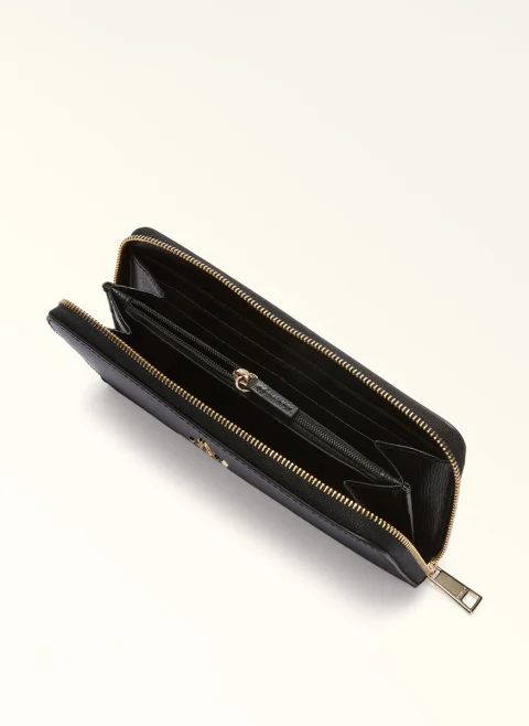 Портмоне Furla Camellia Nero — снимка 3