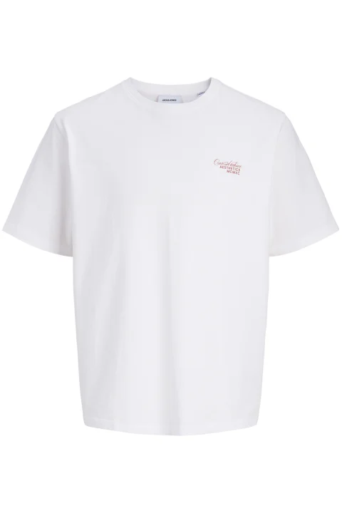 T-Shirt Jjroar Ss Crew Neck 12288099 11-0601 TCX bright white