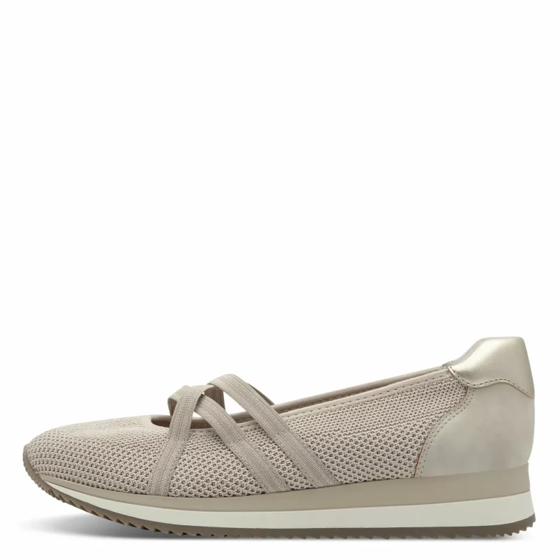 Дамски Ежедневни Jana Softline – Jana Softline BEIGE/GOLD — снимка 2