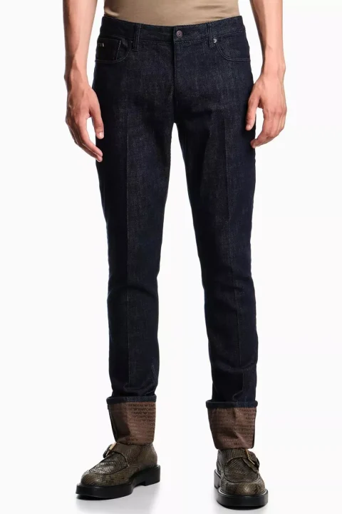 Jeans EM000121AF1749332 MB001 blue denim — снимка 2