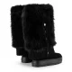 Дамски боти с косъм Casadei — снимка 4