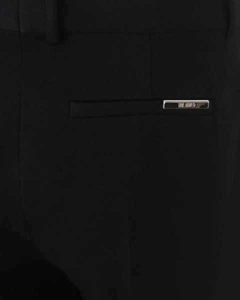Black Long Pants in Wool — снимка 3