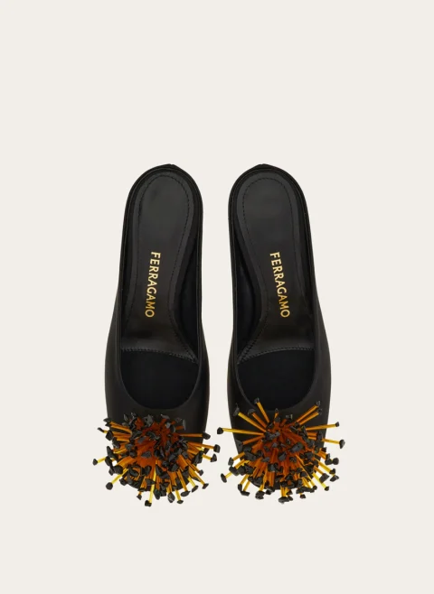 Обувки на ток с 3D мотив Ferragamo — снимка 2