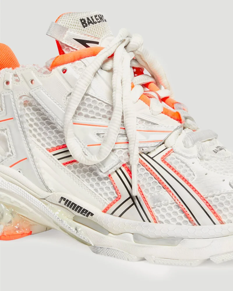 Runner Trainers in Fluo Orange — снимка 2