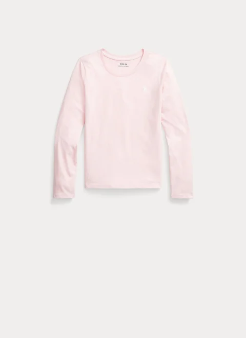 Блуза с лого бродерия Ralph Lauren Kids 7-14
