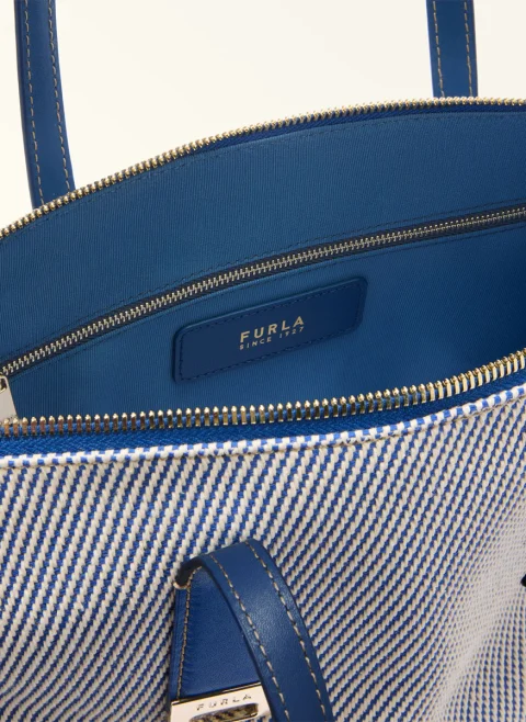 Furla Olivia 'Tote Bag' Toni Indigo L — снимка 8