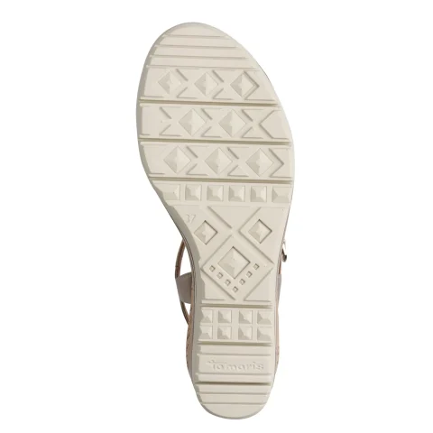 Дамски Сандали На Платформа TAMARIS – 1-28725-46-900 BRONCE — снимка 6