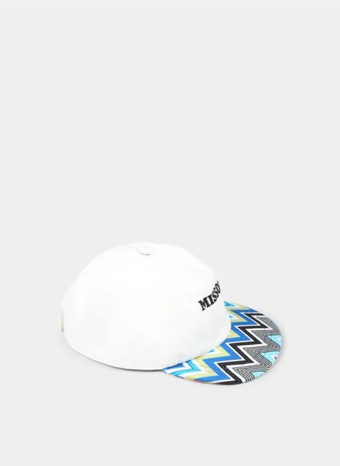 Шапка с принт 'Zig-Zag' Missoni Kids — снимка 3