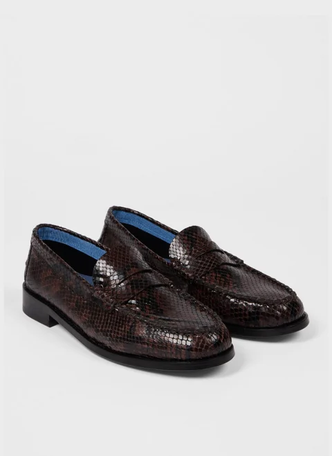 Мокасини 'Snake-effect' Paul Smith — снимка 2